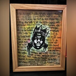 Notorious BIG original artwork